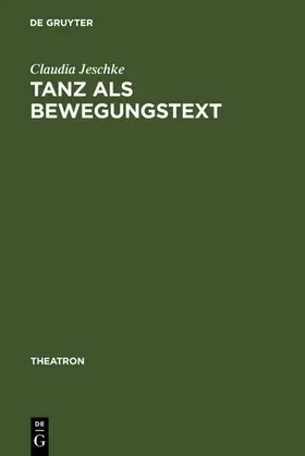 Jeschke |  Tanz als BewegungsText | eBook | Sack Fachmedien