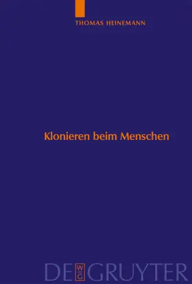 Heinemann |  Klonieren beim Menschen | eBook | Sack Fachmedien