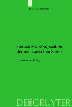 Neuwirth | Studien zur Komposition der mekkanischen Suren | E-Book | sack.de