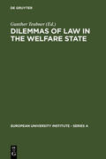 Teubner |  Dilemmas of Law in the Welfare State | eBook | Sack Fachmedien