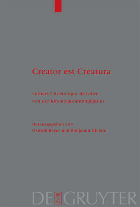 Bayer / Gleede |  Creator est Creatura | eBook | Sack Fachmedien