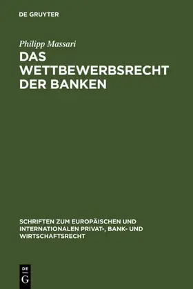 Massari | Das Wettbewerbsrecht der Banken | E-Book | www.sack.de