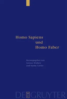 Wolters / Carrier | Homo Sapiens und Homo Faber | E-Book | sack.de