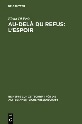 Di Pede | Au-delà du refus: l'espoir | E-Book | sack.de