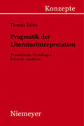 Zabka |  Pragmatik der Literaturinterpretation | eBook | Sack Fachmedien