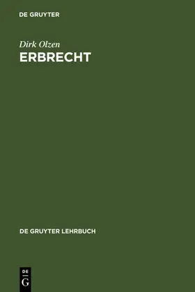Olzen |  Erbrecht | eBook | Sack Fachmedien