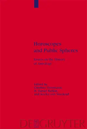 Oestmann / Rutkin / Darrel |  Horoscopes and Public Spheres | eBook | Sack Fachmedien