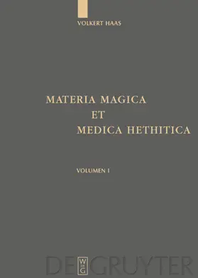 Haas |  Materia Magica et Medica Hethitica | eBook | Sack Fachmedien
