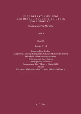 Mortzfeld |  Register 7-14 | eBook | Sack Fachmedien