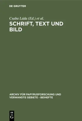 Láda / Römer |  Schrift, Text und Bild | eBook | Sack Fachmedien