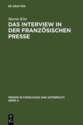 Kött |  Das Interview in der französischen Presse | eBook | Sack Fachmedien