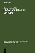 Lutter |  Legal Capital in Europe | eBook | Sack Fachmedien
