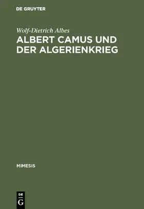 Albes | Albert Camus und der Algerienkrieg | E-Book | sack.de