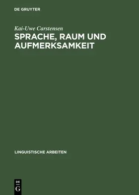 Carstensen | Sprache, Raum und Aufmerksamkeit | E-Book | www.sack.de
