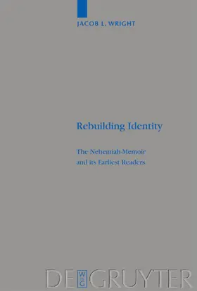 Wright |  Rebuilding Identity | eBook | Sack Fachmedien