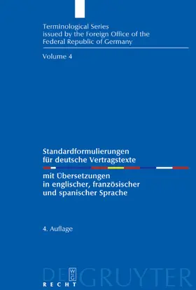  Standardformulierungen für deutsche Vertragstexte | eBook | Sack Fachmedien