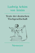 Nienhaus |  Texte der deutschen Tischgesellschaft | eBook | Sack Fachmedien