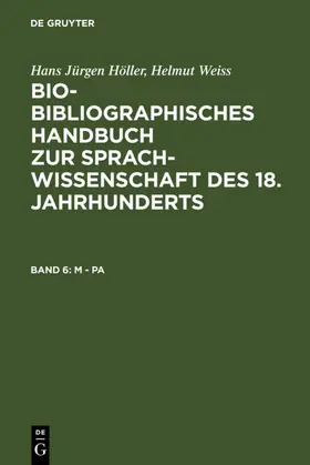 Brekle / Dobnig-Jülch / Höller |  M - Pa | eBook | Sack Fachmedien