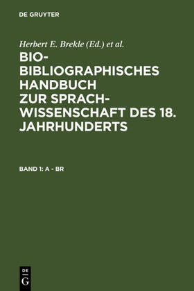 Brekle / Dobnig-Jülch / Höller | A - Br | E-Book | sack.de