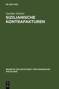 Schulze |  Sizilianische Kontrafakturen | eBook | Sack Fachmedien