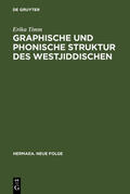 Timm |  Graphische und phonische Struktur des Westjiddischen | eBook | Sack Fachmedien