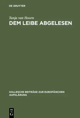 Hoorn | Dem Leibe abgelesen | E-Book | sack.de