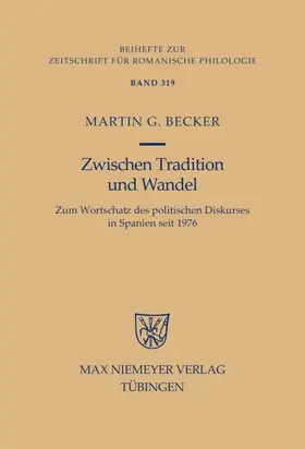 Becker |  Zwischen Tradition und Wandel | eBook | Sack Fachmedien