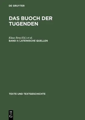 Berg / Kasper |  Lateinische Quellen | eBook | Sack Fachmedien