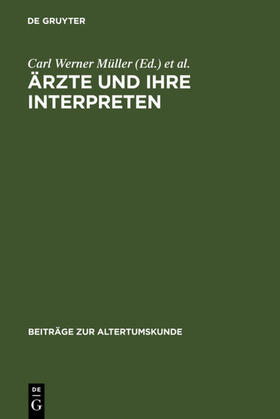 Müller / Brockmann / Brunschön |  Ärzte und ihre Interpreten | eBook | Sack Fachmedien