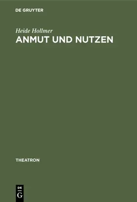 Hollmer | Anmut und Nutzen | E-Book | sack.de