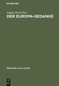 Buck |  Der Europa-Gedanke | eBook | Sack Fachmedien