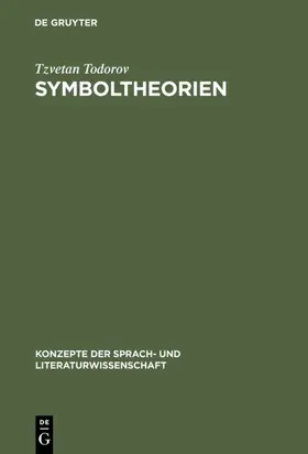 Todorov | Symboltheorien | E-Book | www.sack.de