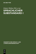 Holtus / Radtke |  Sprachlicher Substandard I | eBook | Sack Fachmedien