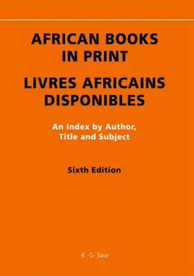 Lomer |  African Books in Print | eBook | Sack Fachmedien