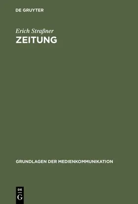 Straßner | Zeitung | E-Book | sack.de