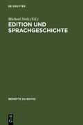 Stolz |  Edition und Sprachgeschichte | eBook | Sack Fachmedien
