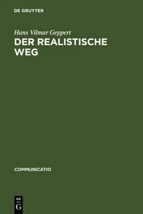 Geppert | Der realistische Weg | E-Book | www.sack.de