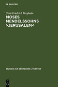 Berghahn |  Moses Mendelssohns ›Jerusalem‹ | eBook | Sack Fachmedien