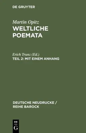 Trunz |  Mit einem Anhang | eBook | Sack Fachmedien
