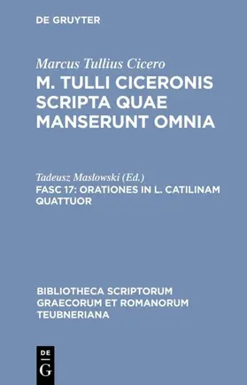 Marcus Tullius Cicero / Maslowski | Orationes in L. Catilinam quattuor | E-Book | sack.de
