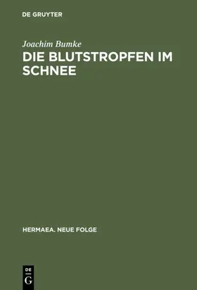 Bumke | Die Blutstropfen im Schnee | E-Book | www.sack.de