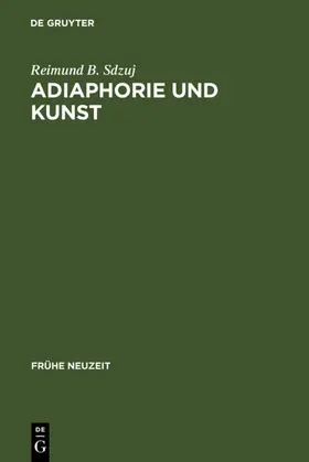 Sdzuj | Adiaphorie und Kunst | E-Book | www.sack.de