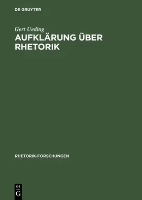 Ueding | Aufklärung über Rhetorik | E-Book | www.sack.de