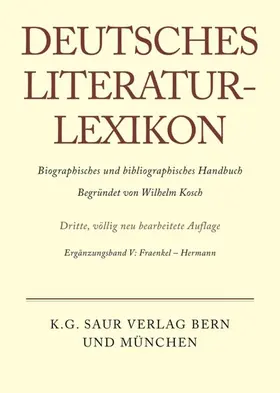 Kosch |  Fraenkel - Hermann | eBook | Sack Fachmedien