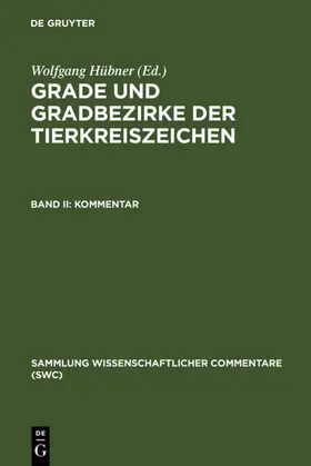 Hübner |  Kommentar | eBook | Sack Fachmedien