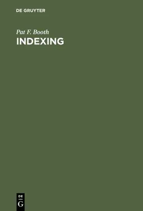 Booth | Indexing | E-Book | sack.de