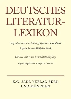 Kosch |  Bernfeld - Christen | eBook | Sack Fachmedien