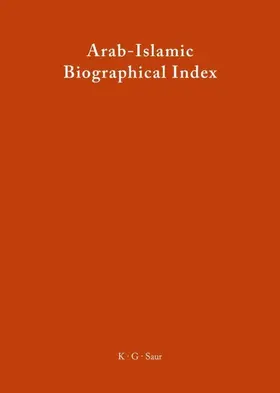  Arab-Islamic Biographical Index | eBook | Sack Fachmedien