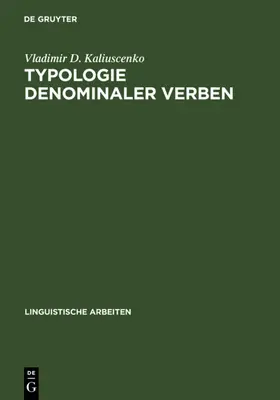 Kaliuscenko | Typologie denominaler Verben | E-Book | sack.de