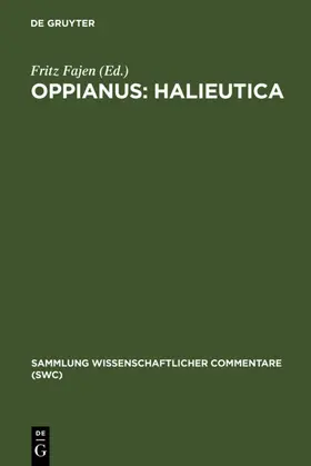 Fajen | Oppianus: Halieutica | E-Book | www.sack.de